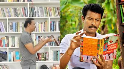 watch video tour of Actor samuthirakani book library Watch Video : 100 ரூபா கிடைச்சாலும் புத்தகம்தான் வாங்குவேன்...சமுத்திரகனியின் நூலகம் பார்த்திருக்கீங்களா