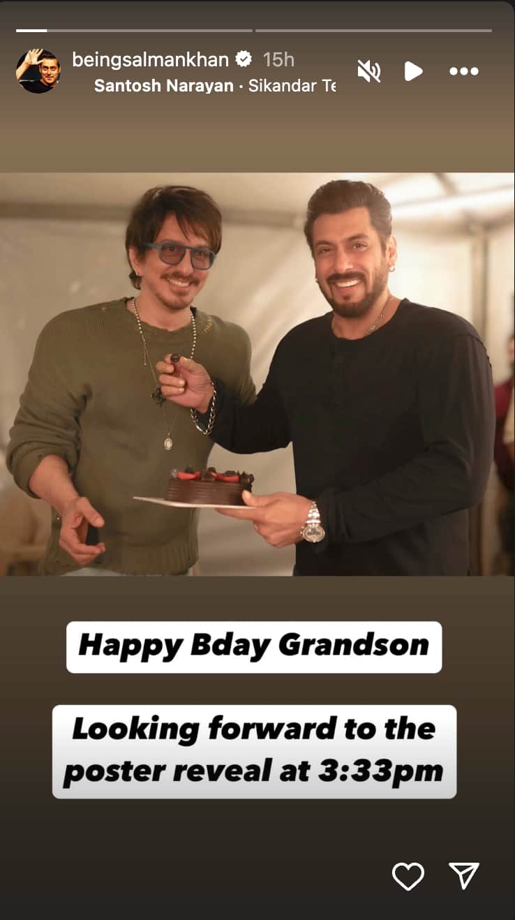 Reddit Users Fails To Recognise Sajid Nadiadwala In Salman Khan's Post, Say 'This Looks AI Generated