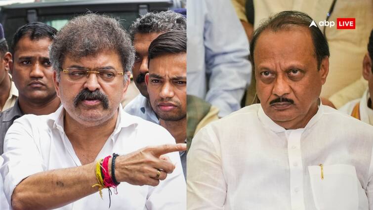 Jitendra Awhad Close aide Abhijeet Pawar and Hemant Wani join Ajit Pawar Faction शरद पवार गुट के नेता जितेंद्र आव्हाड को बड़ा झटका, दो करीबी अजित पवार गुट में शामिल