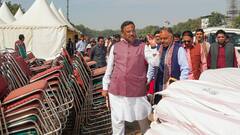 3 मंच, 20 हजार कुर्सियां, PM-CM के साथ साधू-संत... दिल्ली CM के शपथ में कौन-कौन होंगे शामिल?