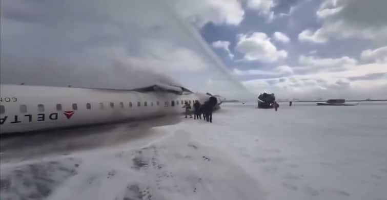 Panic At Pearson: Delta Plane Overturns On Landing – Air Traffic Control Audio Reveals Chaos