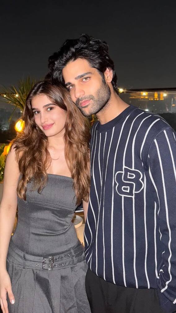 Rasha Thadani Wishes Aaman Devgan With Unseen Pics From Azaad Sets