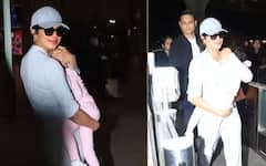 દીકરી માલતી સાથે એરપોર્ટ પર સ્પોર્ટ થઇ પ્રિયંકા ચોપરા, સ્ટાઇલ સાથે આપ્યા પોઝ