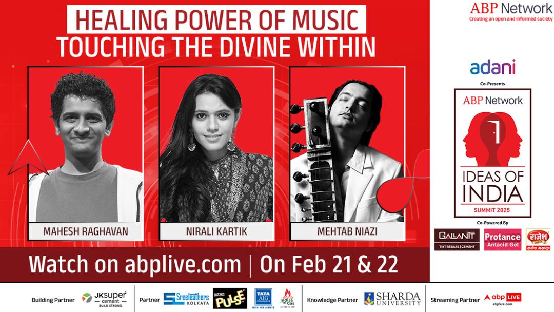 Ideas Of India 2025: Mahesh Raghavan, Nirali Kartik, And Mehtab Niazi To Discuss 'Healing Power Of Music' Ideas Of India 2025: Mahesh Raghavan, Nirali Kartik, And Mehtab Niazi To Discuss the 'Healing Power Of Music' Ideas Of India 2025: Mahesh Raghavan, Nirali Kartik, And Mehtab Niazi To Discuss 'Healing Power Of Music'