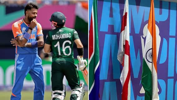 Champions Trophy 2025: PCB Puts Up India Flag At Karachi Stadium After Flak Over Missing Tricolour In Lahore