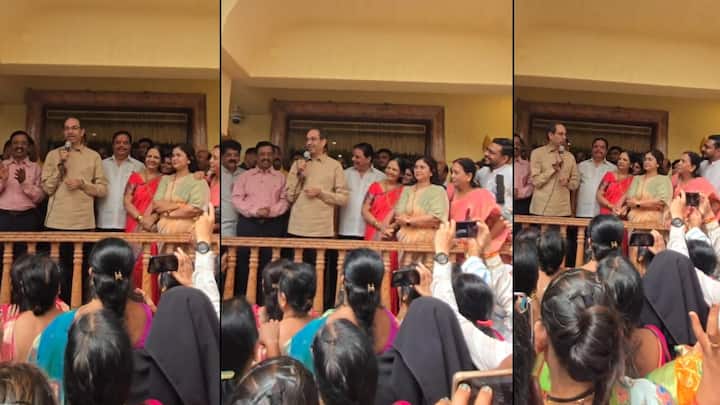 मुंबईतील कुर्ला व कलिना मतदारसंघातील विभाग क्रमांक 6 च्या विभागप्रमुखपदी सोमनाथ सापळे यांची नियुक्ती झाल्यानंतर पदाधिकारी व शिवसैनिक उद्धव ठाकरेंच्या भेटीसाठी मातोश्रीवर गेले होते.  त्यावेळी, उद्धव ठाकरेंनी त्यांना निवडणुकांच्या अनुषंगाने मार्गदर्शन केले