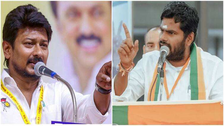 annamalai vs udhayanithi stalin clash words war get out modi issues know details here DMK vs BJP: அண்ணாமலை vs உதயநிதி மோதல்; இப்படியா பேசுறது? அநாகரீக, அடாவடி அரசியலுக்கு அடித்தளமா?