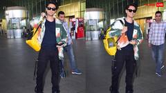 सलमान खान के जीजा का एयरपोर्ट पर दिखा रंगीन अंदाज, कलरफुल जैकेट के साथ येलो बैग लिए एयरपोर्ट पर स्पॉट हुए आयुष शर्मा