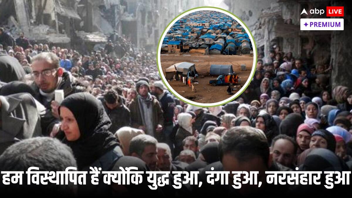 सिर्फ चार देशों से हैं 65% शरणार्थी, 122.6 मिलियन लोग हुए अपनी जमीन छोड़ने को मजबूर