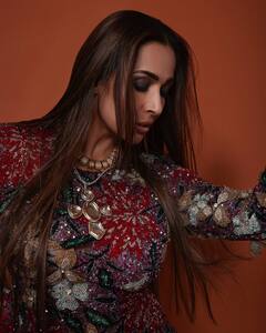 Malaika Arora Raises The Heat With Her Sultry Look In Red; See Pics