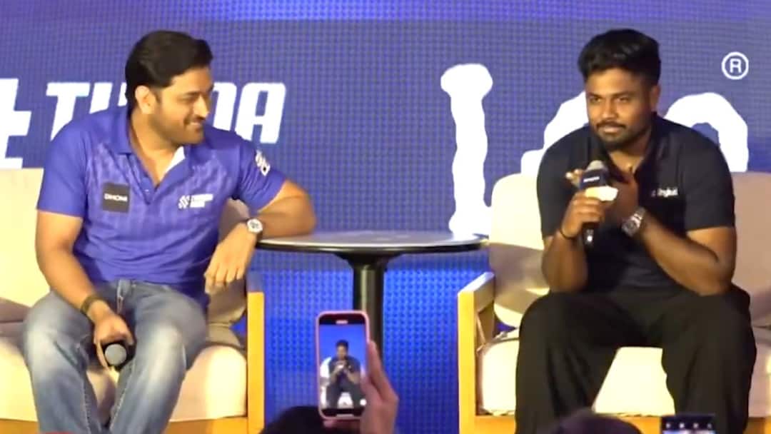 Sanju Samson on Dhoni : ”மஹி பாய்! கொஞ்ச நாள் இருங்க பாய்!” தோனி ஓய்வு குறித்து சாம்சன் ஓபன் டாக்