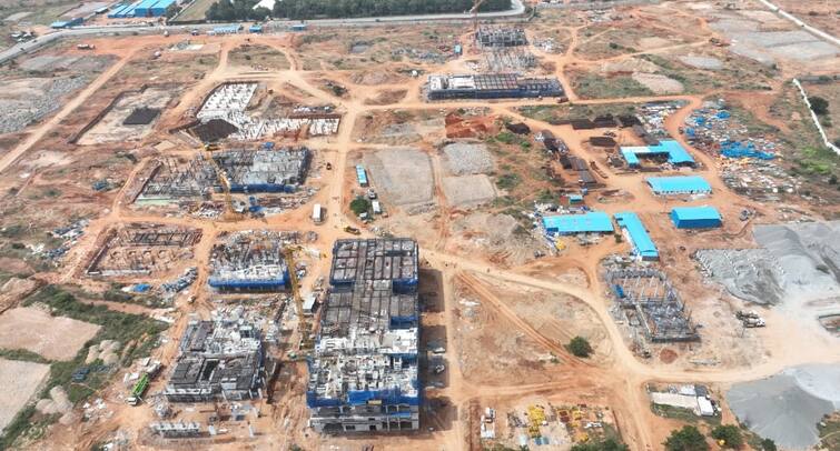 AIIMS hospital work in Madurai is speeding up Full building will be completed in 2027 tnn தென்மாவட்ட மக்களுக்கு மகிழ்ச்சியான செய்தி..  மதுரை எய்ம்ஸ் பணி எவ்வளவு முடிஞ்சிருக்கு தெரியுமா?