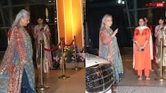 आदर-अलेखा की मेहंदी में जया बच्चन का दिखा ऐसा लुक, पैपराजी के लिए नहीं किया पोज