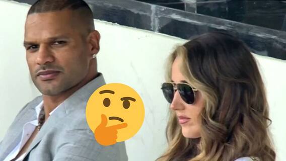 Shikhar Dhawan : शिखर धवनच्या बाजूला बसलेली 'ती' गाॅगलवाली तरुणी कोण? नेटकऱ्यांनी अवघ्या काही तासांमध्ये पत्ताही शोधून काढला!