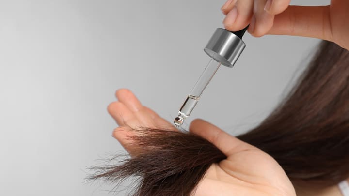 1. Avoid hair oil as much as possible to reduce oil build-up on scalp. (Image Source: Canva)