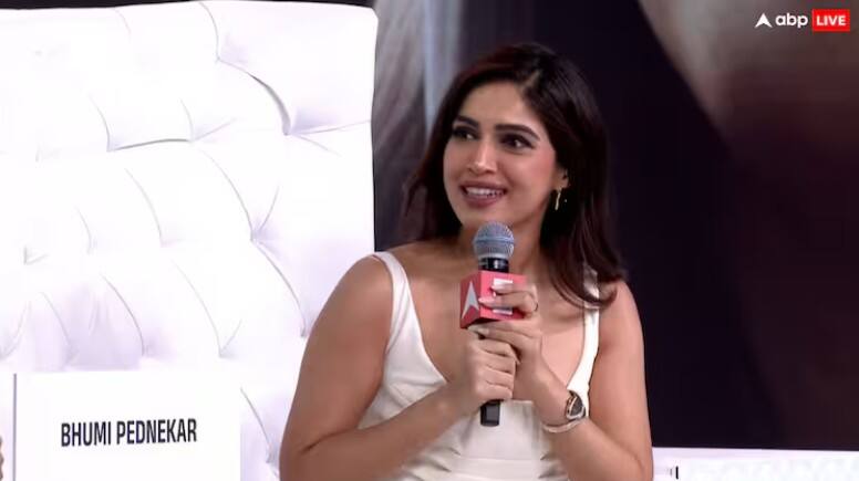 ideas of india summit 2025 bhoomi pednekar on women situation and climate change   Ideas Of India Summit 2025: બોલીવૂડમાં મહિલાઓની સ્થિતિ પર ભૂમિ પેડનેકરે શું કરી મોટી વાત, જાણો  