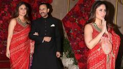 मांग में सिंदूर, माथे पर बिंदी, लाल साड़ी में दुल्हन जैसी करीना कपूर को देख घायल हुए सैफ, देखें तस्वीरें