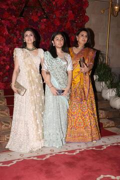 कपूर्स की महफिल में सबकी निगाहें रणबीर की भांजी पर टिकीं, साड़ी में समारा साहनी लगीं खूबसूरत