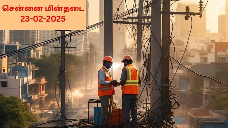 Chennai Power Shutdown On 23-02-2025 Power Cut Outage Areas Affected Check Places Chennai Shutdown: சென்னையில் மின்தடை ( 23.02.2025 ) அறிவிப்பு: எங்கு தெரியுமா?