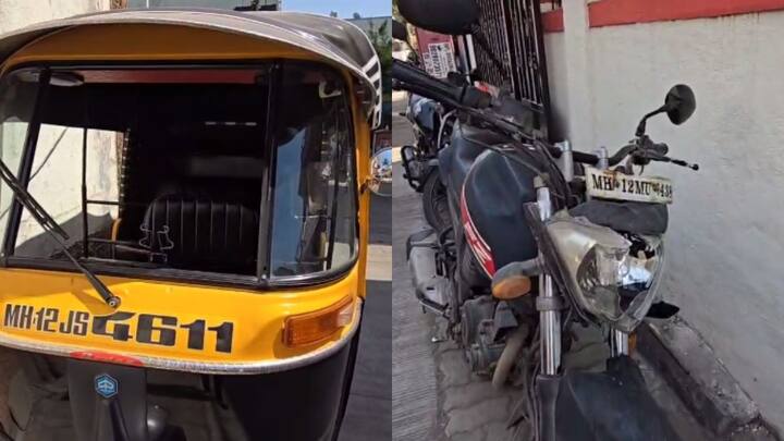 यामध्ये 5 चारचाकी, 5 दुचाकी, 2 ऑटो रिक्षांची तोडफोड करण्यात आली. तर रस्त्याच्या कडेला उभ्या केलेल्या अनेक दुचाकींची नासधूस करण्यात आली.