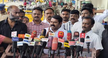 NTK Seeman speech on Kaliammal leaves party and autumn season for party tnn Seeman: விலகினால் விலகட்டும்! இது நாதகவுக்கு கலையுதிர் காலம்- சீமான் பேட்டி
