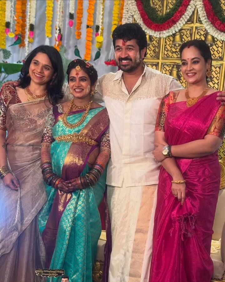 இதில் ஏராளமான சின்னத்திரை பிரபலங்கள் கலந்து கொண்டு ஸ்ரீதிகாவை மற்றும் ஆரியன் ஜோடியை வாழ்த்தி உள்ளனர் என்பது குறிப்பிடத்தக்கது.