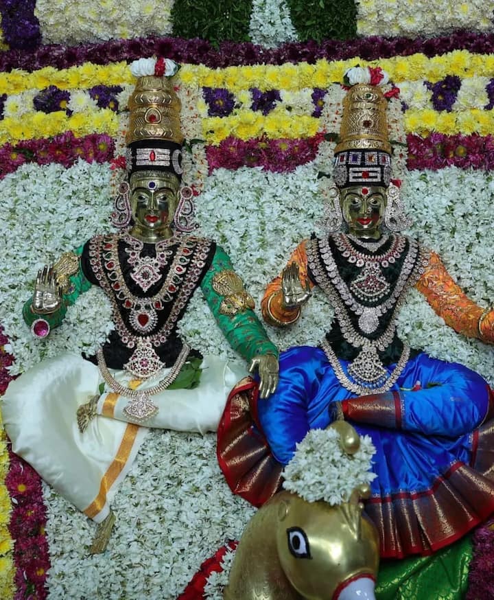 జ్యోతిర్లింగ క్షేత్రం శ్రీశైలంలో మహాశివరాత్రి బ్రహ్మోత్సవాల్లో భాగంగా మూడో రోజు ఫిబ్రవరి 21 శుక్రవారం భ్రమరాంబ సమేత మల్లికార్జున స్వామి హంస వాహనంపై భక్తులకు దర్శనమిచ్చారు.