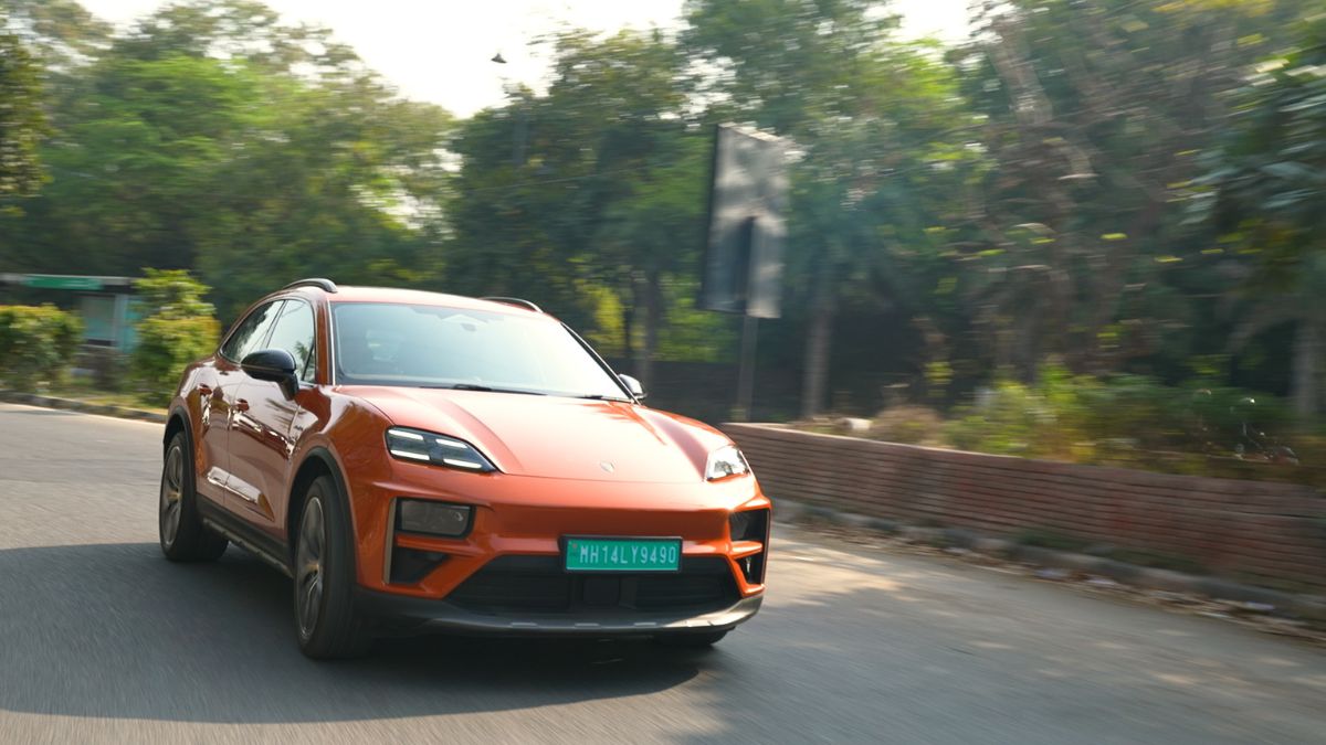 2025 New Porsche Macan Turbo Electric India Review: Fastest EV SUV?