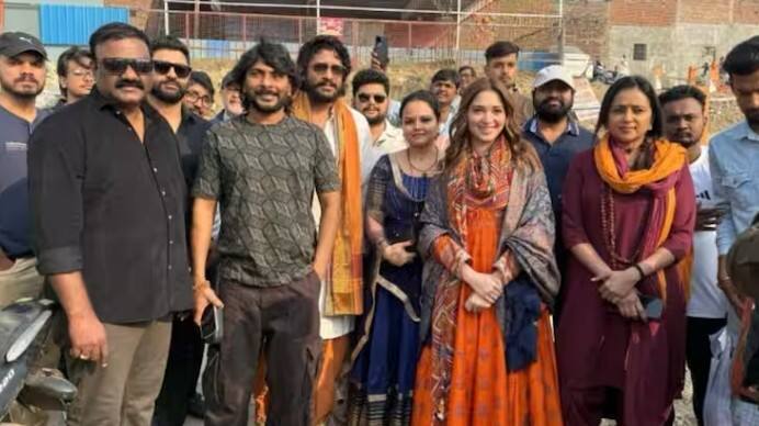 Tamannaah bhatia launches teaser of odela 2 at mahakumbh mela 2025 watch here   Odela 2 Teaser: તમન્ના ભાટિયાએ મહાકુંભમાં લોન્ચ કર્યું ‘ઓડેલા 2’નું ધમાકેદાર ટીઝર