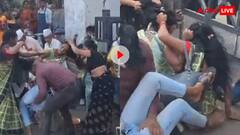 कोर्ट के बाहर सास-बहू में जमकर चले लात घूंसे! बाल नोचे, कपड़े फाड़े और फिर...देखें वीडियो