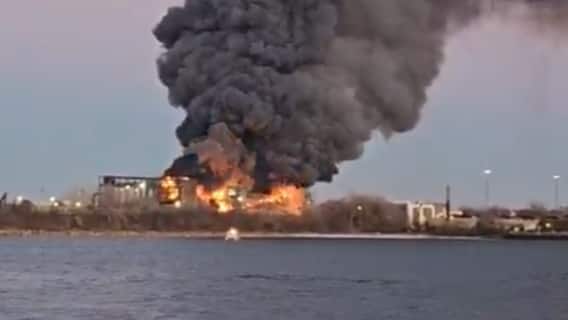 Thick Smoke From 'Huge' New Jersey Junkyard Fire Seen In Philadelphia:  Watch