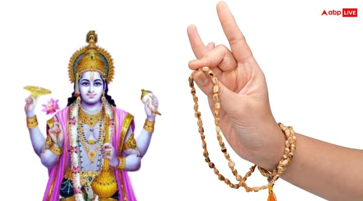 On Vijaya Ekadashi, chant the mantra of Lord Vishnu 'Om Namo Bhagavate Vasudevaya' 108 times with a garland of Tulsi. By doing this, Lord Vishnu and mother Lakshmi will be pleased and will get rid of financial problems.