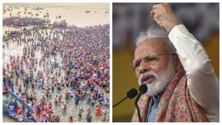 PM Modi Slams Critics Of Maha Kumbh 2025 attacks Mentality Of Slavery 