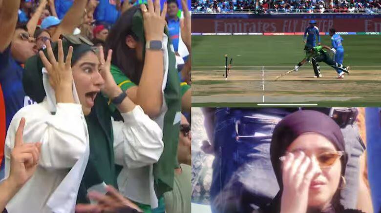 axar patel accurate throw imam ul haq run out pakistani female fan reaction gone viral IND vs PAK: ਪਟੇਲ ਦੇ ਸਟੀਕ ਥ੍ਰੋਅ ਨੇ ਰਵਾ ਦਿੱਤੀਆਂ 'ਪਾਕਿਸਤਾਨੀ ਹਸੀਨਾਵਾਂ', ਕਈਆਂ ਨੇ ਫੜ੍ਹਿਆ ਸਿਰ ਤੇ ਕਿਸੇ ਨੇ ਮਾਰੀਆਂ ਚੀਕਾਂ, ਦੇਖੋ ਵੀਡੀਓ