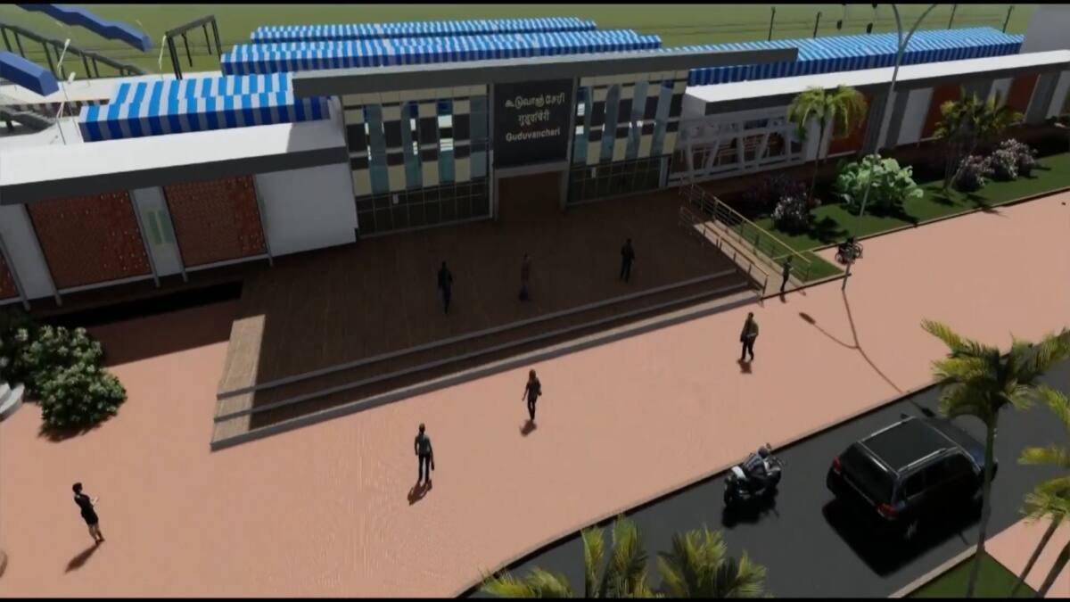 Guduvancheri Railway Station: கிளாம்பாக்கத்திற்கே டஃப்.. விரைவில் புதிய தோற்றத்தை பார்க்கப்போகும் கூடுவாஞ்சேரி மக்கள்