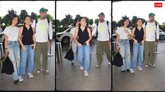 रणबीर की भांजी का फिर दिखा क्यूट लुक, मां रिद्धिमा और पापा भरत साहनी संग एयरपोर्ट पर हुईं स्पॉट