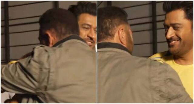 IND vs PAK: Bollywood Superstar And MS Dhoni's Hug Goes Viral