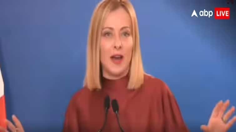CPAC Issue News italian pm giorgia meloni slams liberals and leftists for their double standard in cpac says 'તેઓ અમારા પર કીચડ ઉછાળે છે...', ટ્રમ્પ અને પીએમ મોદીનું નામ લઇ લિબરલ્સ પર કેમ ભડકી ઇટાલી PM ?