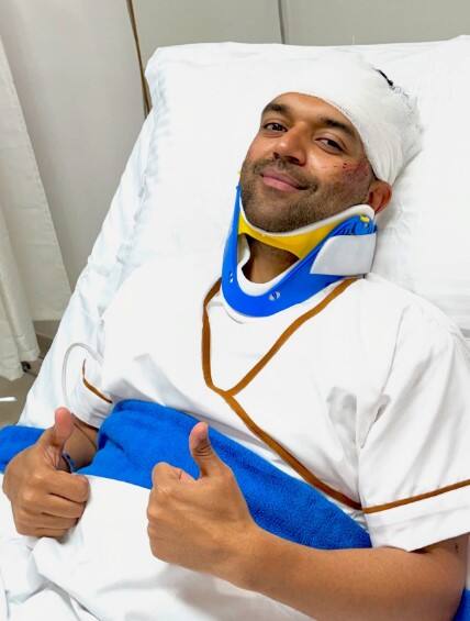 ਪੰਜਾਬੀ ਗਾਇਕ ਗੁਰੂ ਰੰਧਾਵਾ ਦੇ ਲੱਗੀਆਂ ਡੂੰਘੀਆਂ ਸੱਟਾ, ਇੰਟਰਨੈੱਟ 'ਤੇ ਤਸਵੀਰ ਵਾਈਰਲ...