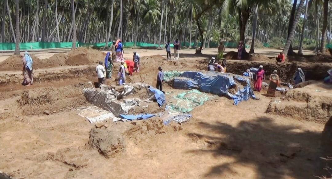 Keezhadi Excavation: கீழடியில் திறந்த வெளி அருங்காட்சியக பணி, தொல்லியல் துறை விறுவிறு !