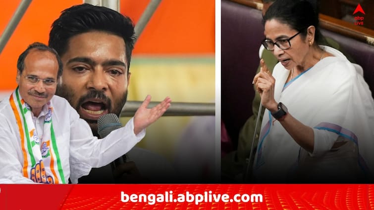 Birbhum TMC Murder Case Former Congress MP Adhir Chowdhury attacks Mamata Banerjee and Abhishek Banerjee with out naming Adhir Chowdhury:বীরভূমকাণ্ডের পর বিস্ফোরক অধীর, 'সবাই জানে দিদি ও খোকাবাবু কার পক্ষে ? ..'