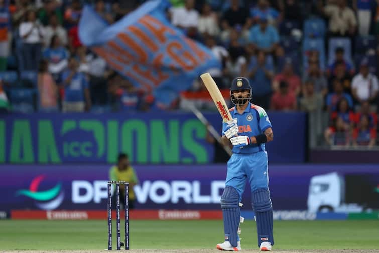 champions trophy 2025 virat kohli becomes third batsman to score 14000 runs in odis   Champions trophy 2025: કિંગ કોહલીએ વિશ્વ ક્રિકેટમાં ઈતિહાસ રચી નાખ્યો, આ મોટો રેકોર્ડ બનાવી સચિનની યાદીમાં સામેલ