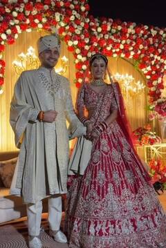 ‘भाग्य लक्ष्मी’ की मायरा मिश्रा ने बॉयफ्रेंड संग रचाई शादी, यहां देखें जयमाला से फेरों तक की तस्वीरें