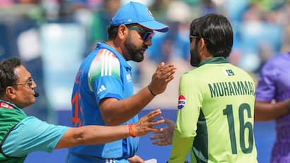 cricket news india captain rohit sharma to pakistan mohammad rizwan here meet all team captains in the champions trophy 2025