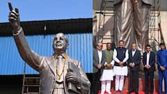 मंत्री संजय शिरसाट यांनी दिली प्रसिद्ध शिल्पकार राम सुतार यांच्या गाझियाबादमधील कार्यशाळेस भेट