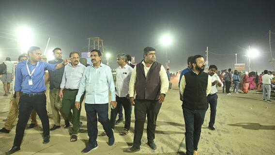 Minister Narayana Team in Maha Kumbh 2025 | పుష్కరాల కోసం మహాకుంభమేళాలో అధ్యయనం | ABP Desam