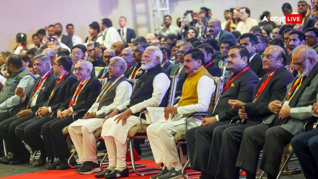 ग्लोबल इन्वेस्टर्स समिट के पहले दिन MP में कितना निवेश? अडानी, रिलायंस समेत इन कंपनियों ने किए ऐलान MP Global Investors Summit 2025 Reliance Adani Avaada NTPC announced investment CM Mohan Yadav ग्लोबल इन्वेस्टर्स समिट के पहले दिन MP में कितना निवेश? अडानी, रिलायंस समेत इन कंपनियों ने किए ऐलान