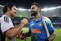 Champions Trophy 2025 Ind vs Pak: शुभमनला जा जा जा करणाऱ्या अबरारला कोहलीने काय केलं?; षटक पूर्ण होताच जवळ गेला अन्...