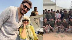 Pics: સોનાલી બેન્દ્રેએ પતિ સાથે સંગમમાં લગાવી ડુબકી, પછી ટેલિસ્કૉપથી નીહાળ્યો કુંભનો સુંદર નજારો, તસવીરો...