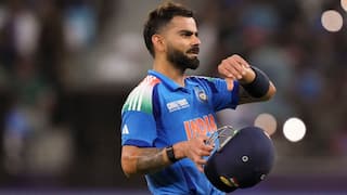 cricket icc champions trophy 2025 news indian batter virat kohli jump in icc odi rankings after century against pakistan